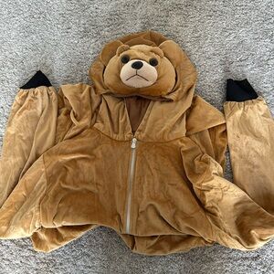 Adult Bear onesie Hallo costume